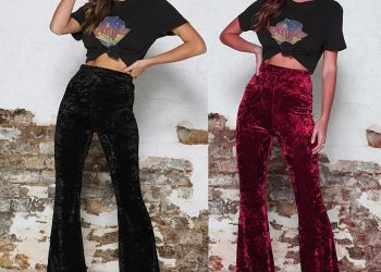 Beautiful high waist tapered & fit and flare trousers at
