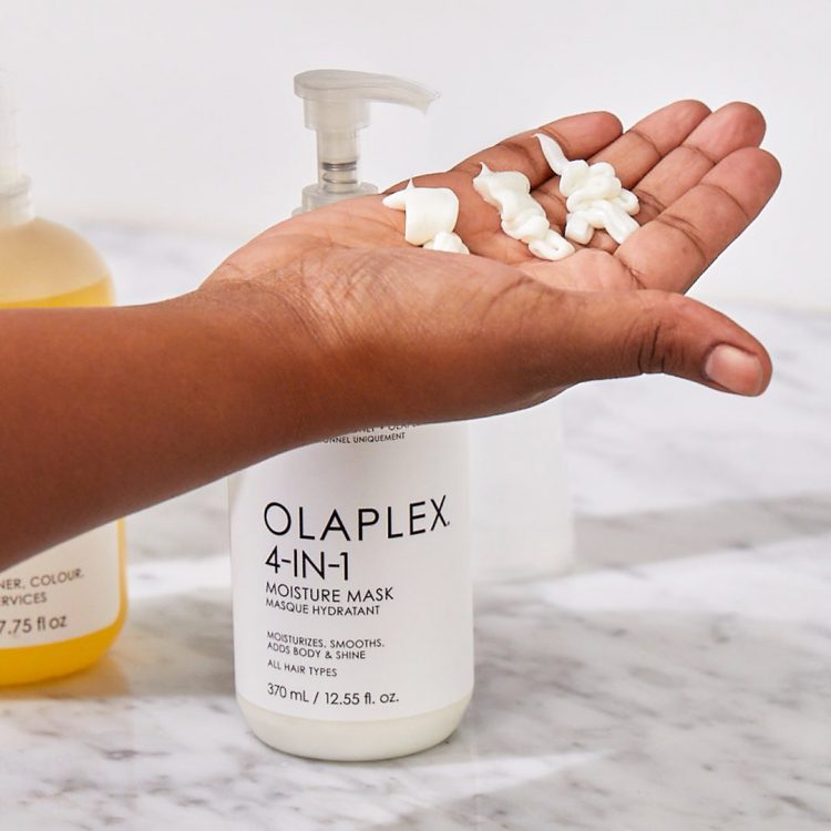 Try Olaplex No.0 Bond Builder 155ml,  No.3 Hair Perfector Supersize 250ml & No.8 Bond Intense Moisture Mask 100ml at
