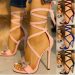 Shop Flat slider sandal, Chunky Sole Lace up & Triple Strap Cleated Flatform Sandal at