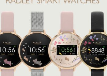 Beautiful Ladies Radley Smart Series bluetooth smart watch available at