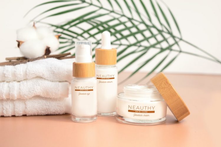 Diversity of skincare and beauty products are available at