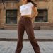 I’m a pants girl. I just feel more comfortable in them –