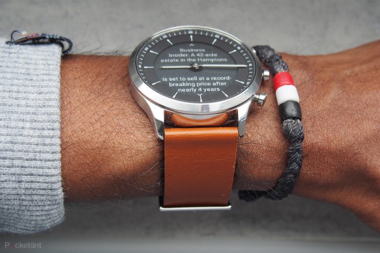 It looks like a watch and works like a smartwatch –