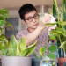 There is a reason why I have a lot of plants growing inside of my home –