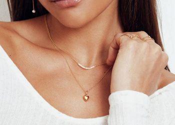 I have a necklace around my neck that my lady gave me, so I try never to leave home without that –