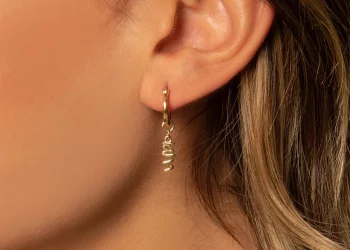Earrings make women look pretty, fashionable, and trendy because they add charm to their appearance