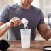 I tend to wake up around 7, and I start the day with a protein shake –