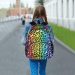 Bag is a flexible container made of cloth, paper, plastic, While pouch is a small bag usually closed with a drawstring