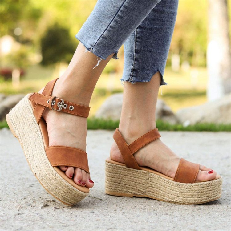 Instead of trying to cover the whole world with leather, put on some sandals