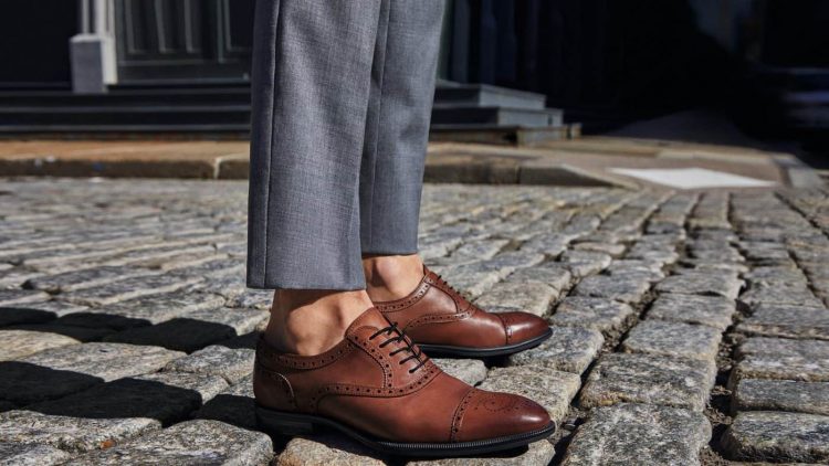 Oxford shoes are made from high-quality leather