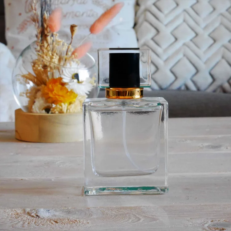 An eau de parfum’s higher concentration of fragrance makes for a longer lasting, more aromatic scent