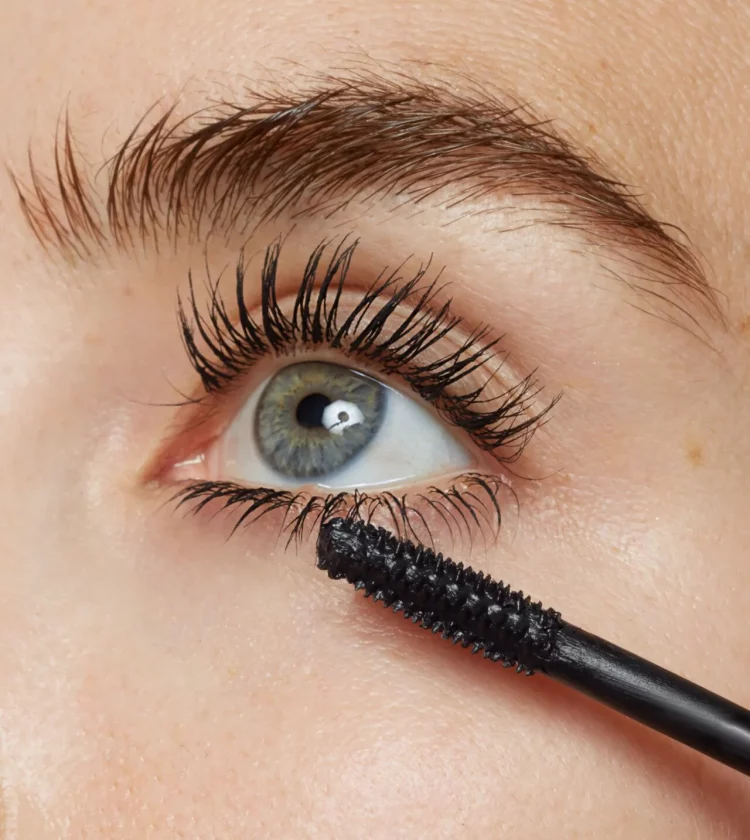 I can’t live without mascara and lipstick – every day –