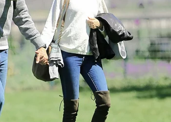 Over knee-high boots to protect their legs from mud