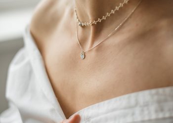 I have a necklace around my neck that my lady gave me, so I try never to leave home without that –