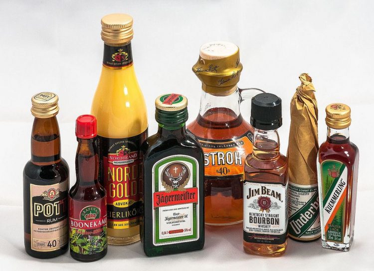 A miniature is a small bottle of a spirit, liqueur or other alcoholic beverage