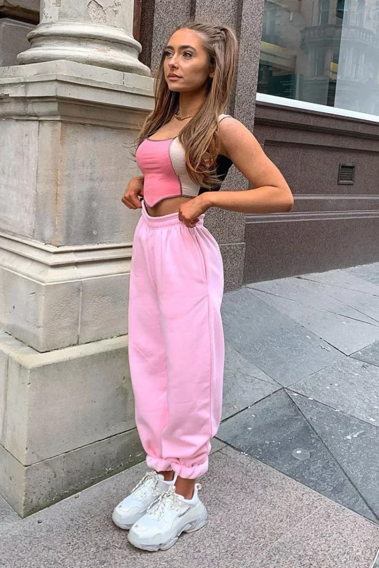 Joggers are traditional sports pants that are lightweight, comfortable, and have an athletic appearance