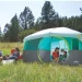 Living in a Tent Leaves A Smaller Footprint