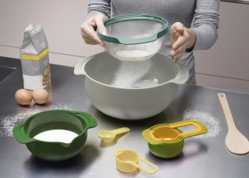 Saving valuable space in the cupboard and making food prep more efficient and enjoyable
