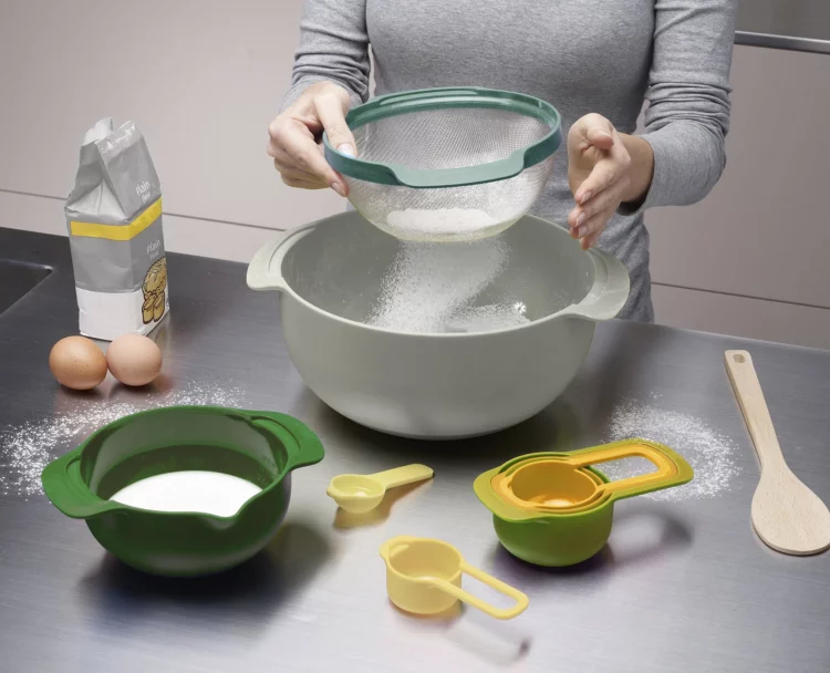 Saving valuable space in the cupboard and making food prep more efficient and enjoyable