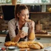 The carbohydrates in bread rolls can provide the body with fuel