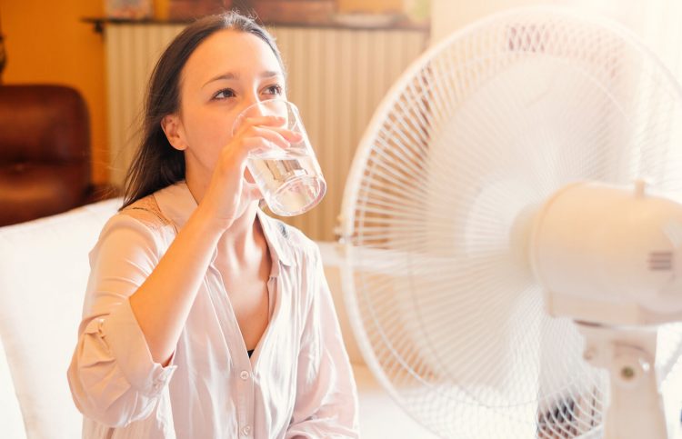 Fan can keep you cool and comfortable while you sleep