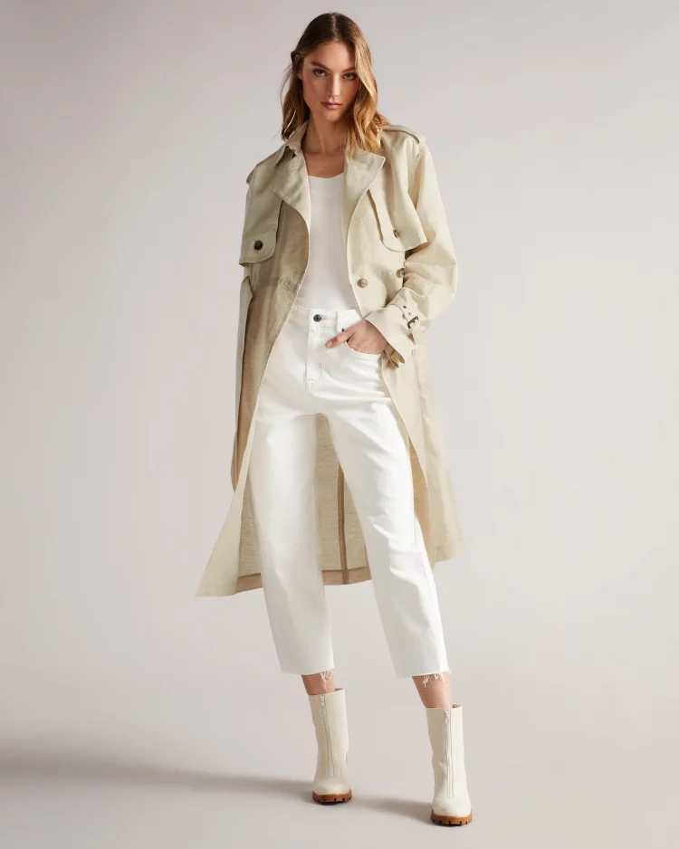 Coats keep us warm because of the material of the coat