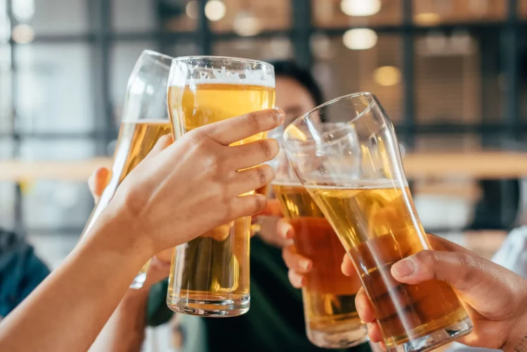 Beer has high levels of B vitamins, particularly folic acid, which is believed to help prevent heart attacks