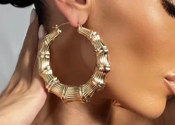 Being a perfect circle, hoop earrings symbolize wholeness, unity and infinity