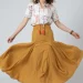 Skirts are cool, comfortable garment to wear and very easy to make