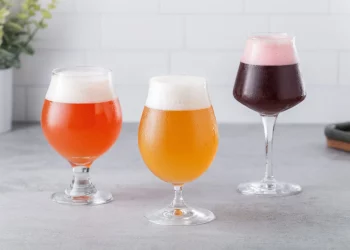 Sour beer is one that has been deliberately brewed to achieve high levels of acidity