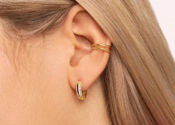 Ear cuffs are earrings that you can wear without having pierced ears