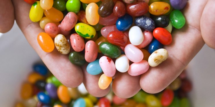 Jelly beans can keep your body from breaking down muscle glycogen to release the energy it needs throughout your workouts