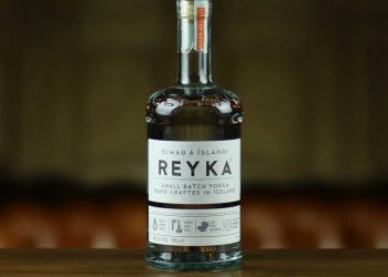Reyka’s vodka is sourced from Iceland, and its proximity to volcanoes produces an exceptionally clean and smooth spirit