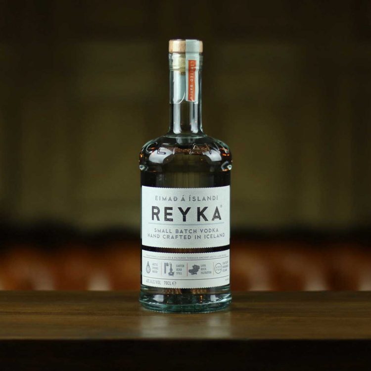Reyka’s vodka is sourced from Iceland, and its proximity to volcanoes produces an exceptionally clean and smooth spirit