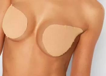 It is impossible for the Perky Pear Bandeau tape to go any higher because it lifts and cups the entire breast from the sides