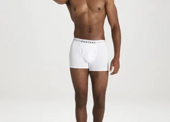 Medium-length boxer briefs are longer, more generously covered, and more square in shape
