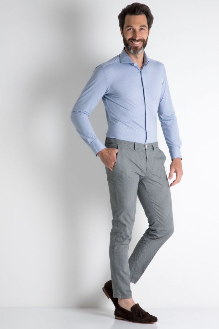 Men’s trousers with a Full Elastic Waistband