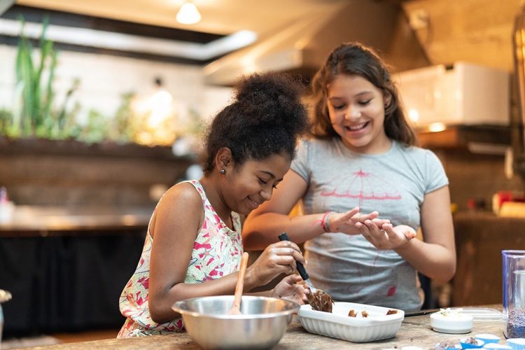 Easy at home projects and recipes for feeding the kids