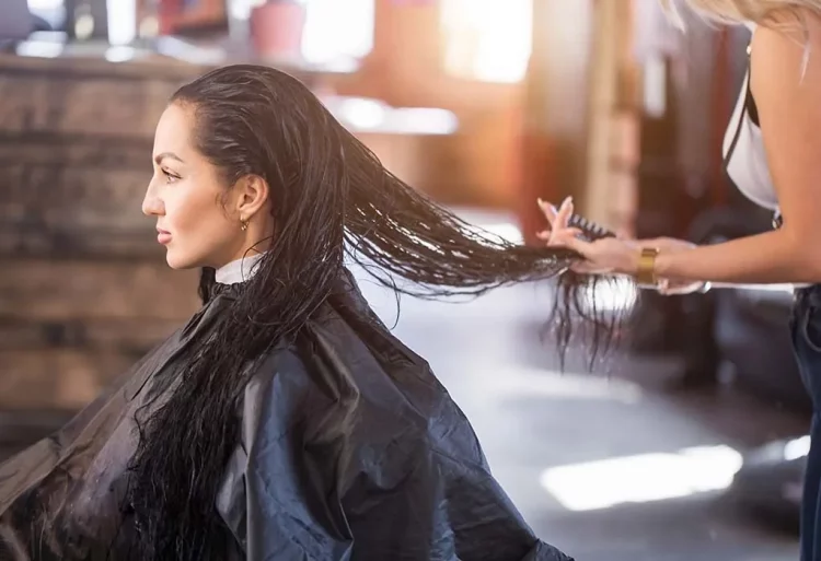 What is the use of keratin mask?