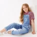 What do kids wear with dungarees?