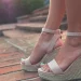 How do you walk in wedge heels?