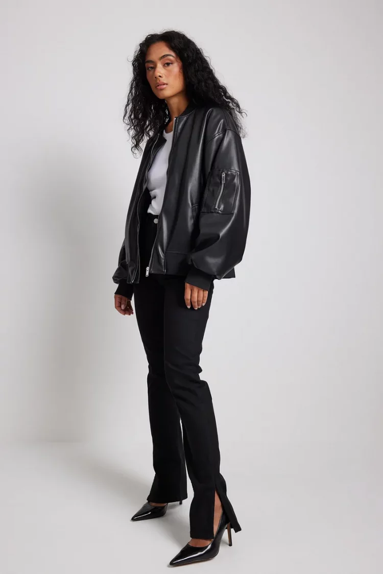 How do you style slit jeans?