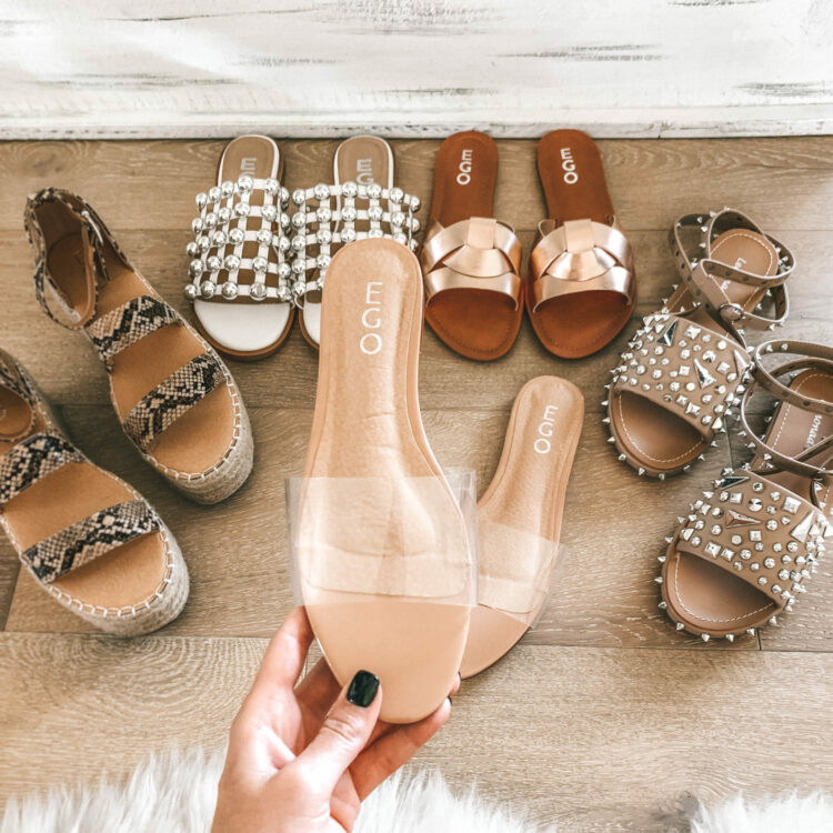 What is the purpose of wearing sandals?