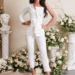How do women style trousers?