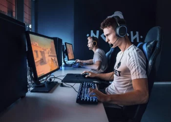 What is the function of a gaming headset?