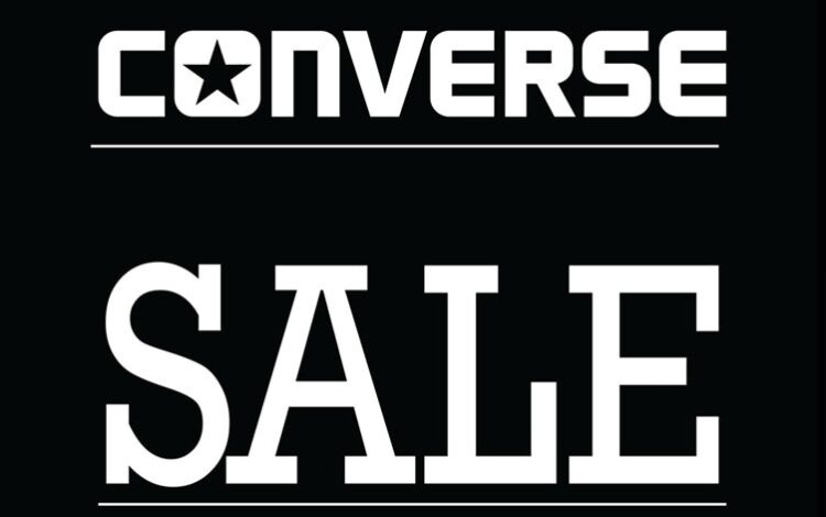 Die Converse Shoe Company hat einen Black Friday Sale