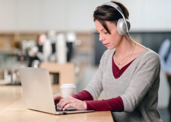 What is the purpose of using headphones?