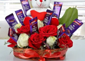 What is the purpose of a gift basket?