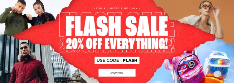 Limited time offer: 20% off sitewide – Justhype