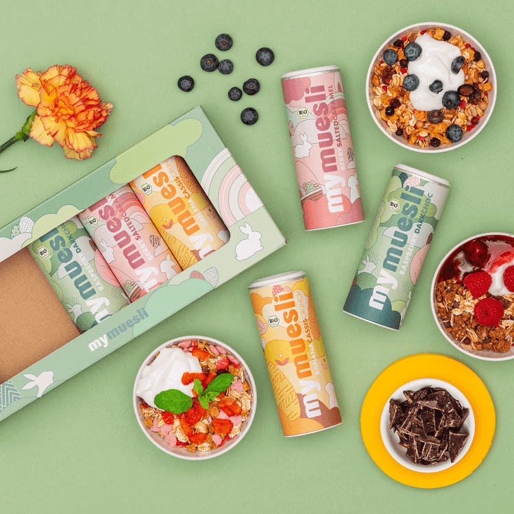 Entdecken Sie die leckeren Osterprodukte von Mymuesli